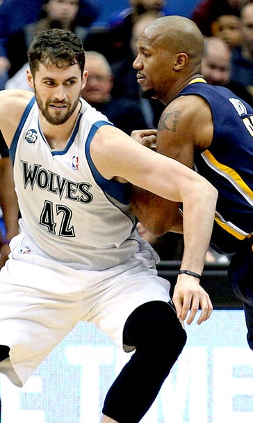 Love has 42 points, 16 boards as Wolves beat Pacers